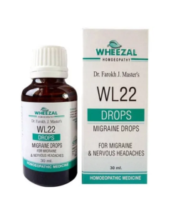 Wheezal Wl-22 Migraine Drops 30ML