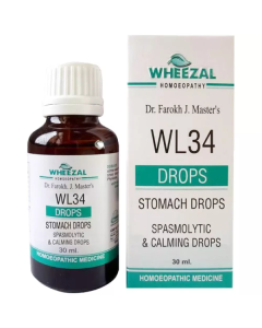 Wheezal Wl-34 Stomach Drops 30ML