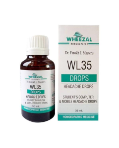 Wheezal Wl-35 Student's Headache Drops 30ML