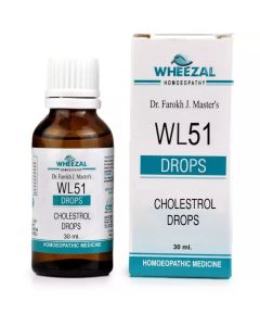 Wheezal Wl-51 Cholestrol Drops 30ML