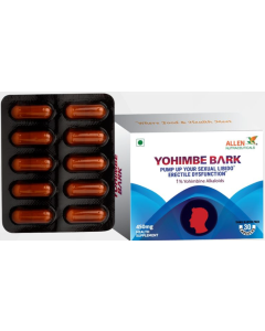 Allen Nutraceutical Yohimbe Bark 450 mg Capsule 30's