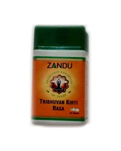Zandu Tribhuvan Kirti Ras Tablet 40's