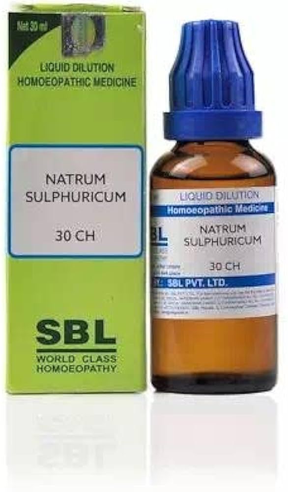 SBL Natrum Sulphuricum 30 Liquid 30 ml - Multimedicos