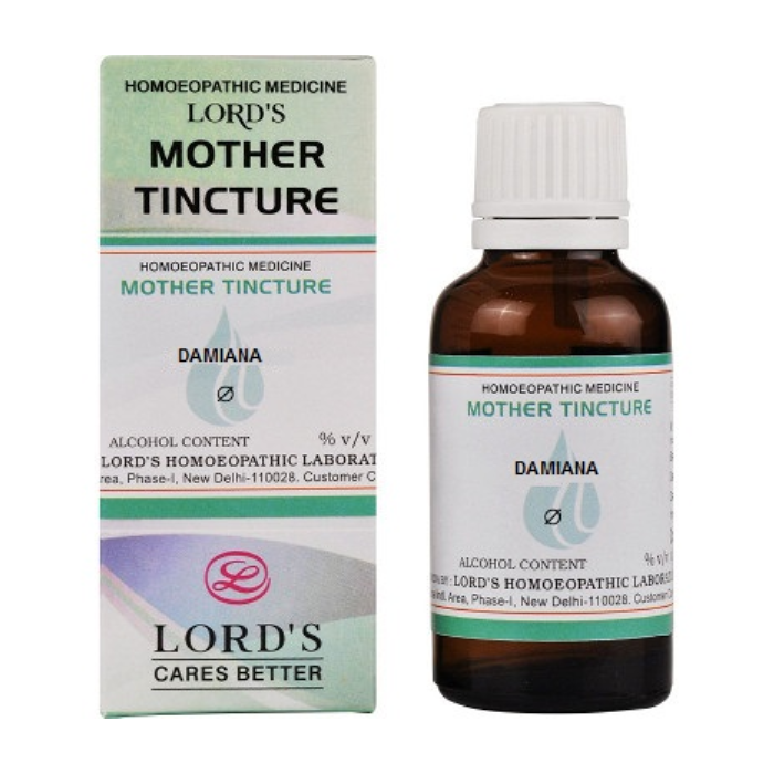 Lord s Mother Tincture Damiana Q Liquid 30 ml Multimedicos