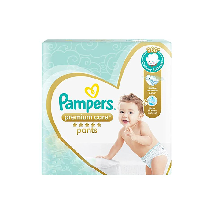 Buy Pampers Premium Care Pants, Medium size baby diapers (M), 54 Count,  Softest ever Pampers pants & Pure Protection Baby Diapers, Small Size Taped  Diapers (SM), 29 Count Online at Low Prices
