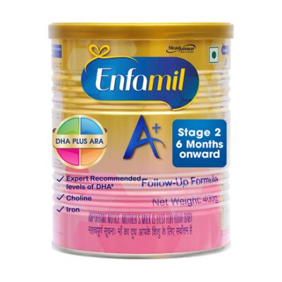 Enfamil A+ Stage 2 Follow Up Formula - 400 g (6 Months Onward)