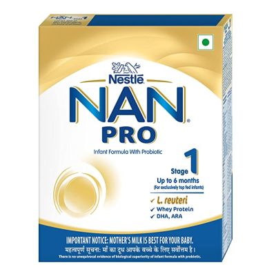 Nestle Nan Pro Infant Formula-Pack-Up to 6 Months (stage 1)