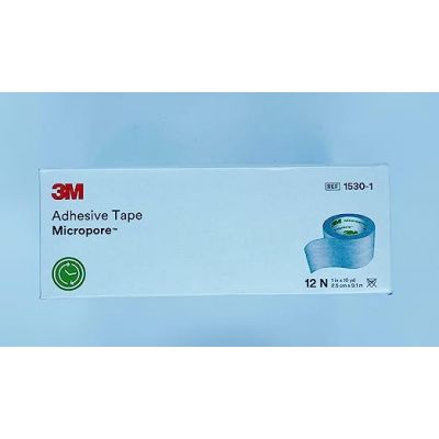 3M Micropore Tape(1") 2.5 cm x 9.14 m - Pack of 12