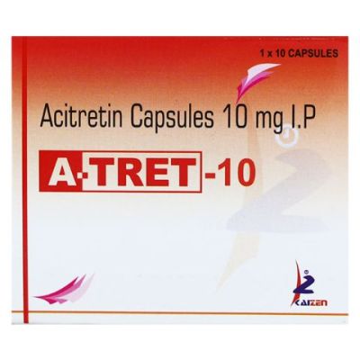 A Tret 10mg Strip Of 10 Capsules