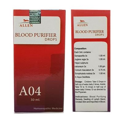 Allen A04 Blood Purifier Drops 30 ml