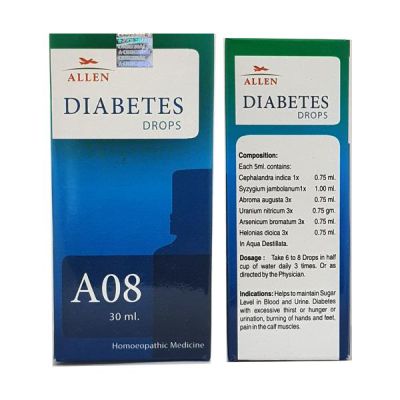 Allen A08 Diabetes Drops 30 ml