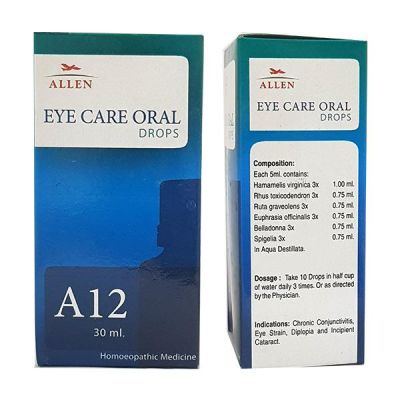 Allen A12 Eye Care Oral Drops 30 ml