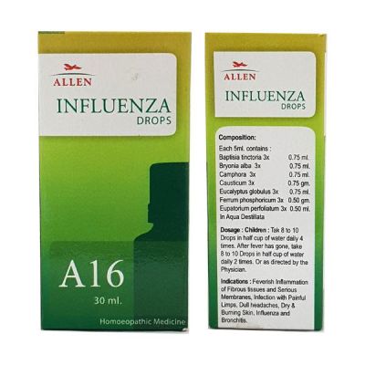 Allen A16 Influenza Drops 30 ml