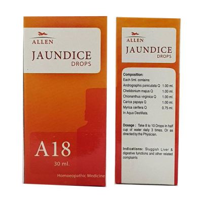 Allen A18 Jaundice Drops 30 ml