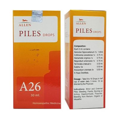 Allen A26 Piles Drops 30 ml