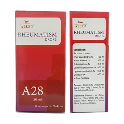 Allen A28 Rheumatism Drops 30 ml