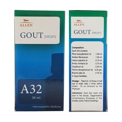 Allen A32 Gout Drops 30 ml