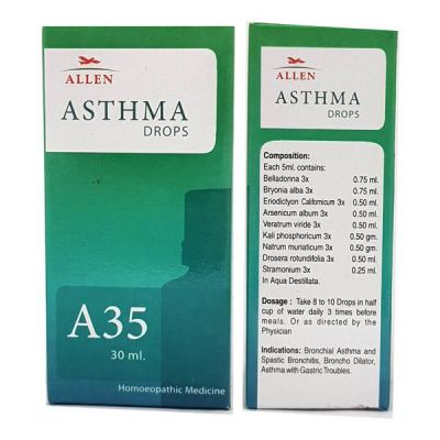 Allen A35 Asthma Drops 30 ml