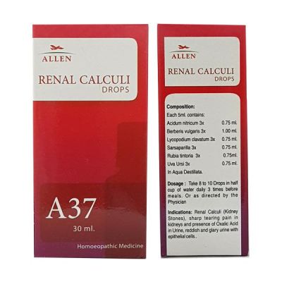 Allen A37 Renal Calculi Drops 30 ml