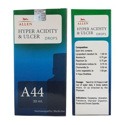 Allen A44 Hyper Acidity & Ulcer Drops 30 ml