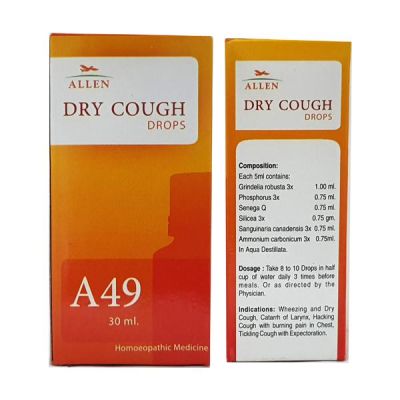 Allen A49 Dry Cough Drops 30 ml