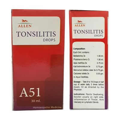 Allen A51 Tonsilitis Drops 30 ml