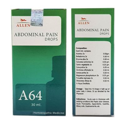 Allen A64 Abdominal Pain Drops 30 ml