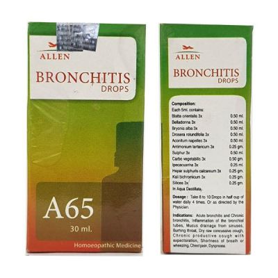 Allen A65 Bronchitis Drops 30 ml