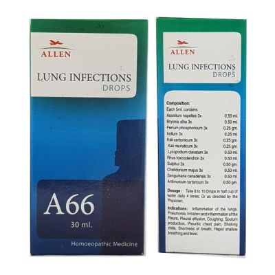 Allen A66 Lung Infections Drops 30 ml