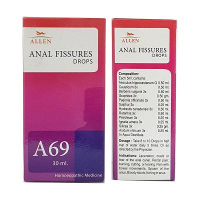 Allen A69 Anal Fissures Drops 30 ml