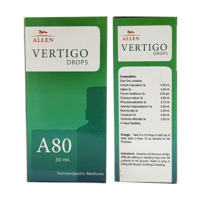 Allen A80 Vertigo Drops 30 ml