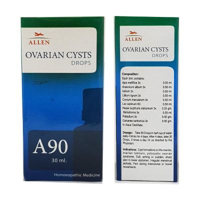 Allen A90 Ovarian Cysts Drops 30 ml