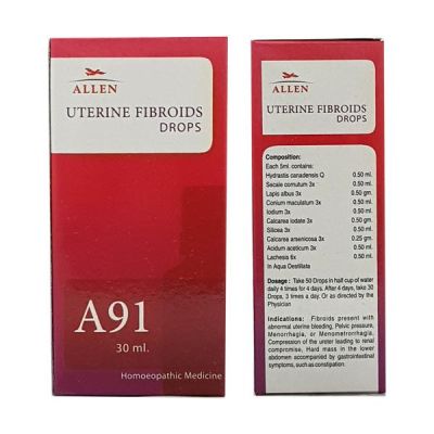 Allen A91 Uterine Fibroids Drops 30 ml