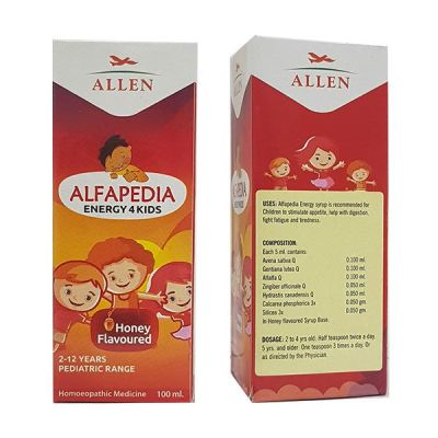 Allen Alfapedia Energy 4Kids Syrup 100 ml