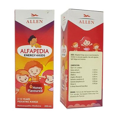 Allen Alfapedia Energy 4Kids Syrup 200 ml