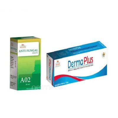 Allen Anti Fungal Combo Pack (A02 + Derma Plus Cream)