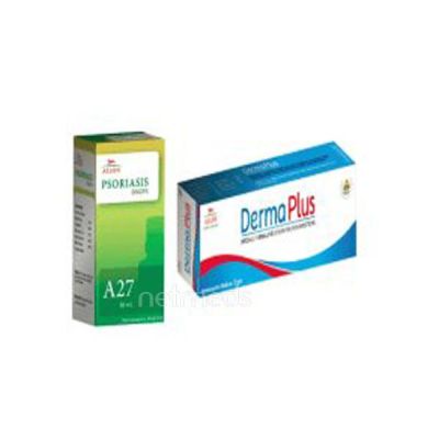 Allen Anti Psoriasis Combo Pack (A27 + Derma Plus Cream)