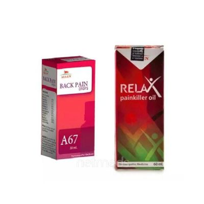 Allen Back Pain Care Combo Pack (A67 + Relax Pain Killer Oil)