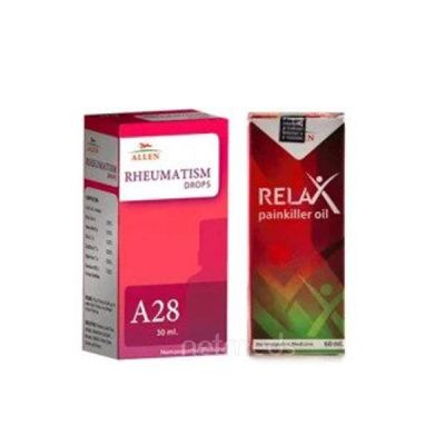 Allen Joint Care Combo Pack (A28 + Relax Pain Killer Oil)