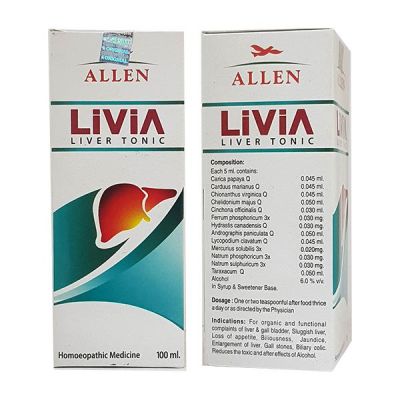 Allen Livia Liver Tonic 100 ml