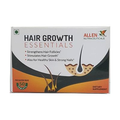 Allen Nutraceutical Hair Growth Essentials Tablet 50 gm