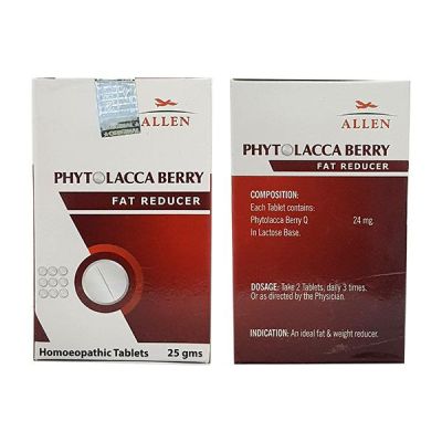 Allen Phytolacca Berry Tablet 25 gm