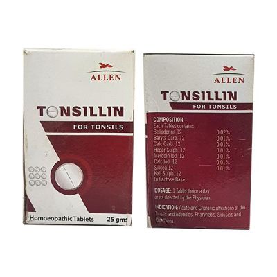 Allen Tonsillin Tablet 25 gm