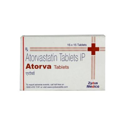 Atorva 10mg Strip Of 15 Tablets
