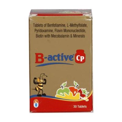 B Active Cp Bottle Of 30 Tablets