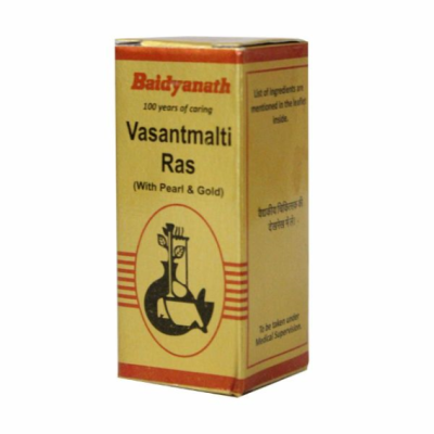 Baidyanath Vasant Malti Ras With Gold Tablet 10's