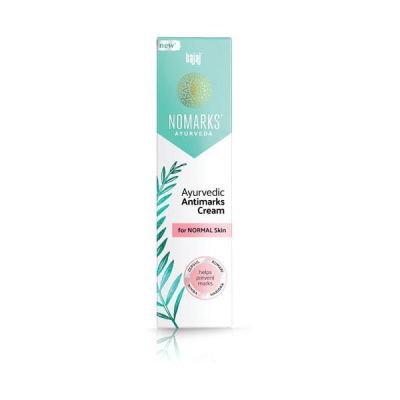 Bajaj Nomarks Ayurvedic Antimarks Cream for Normal Skin 25 gm (Pack of 2)