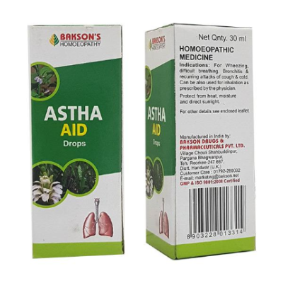Bakson's Astha Aid Drops 30 ml