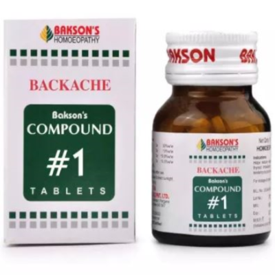 Bakson's Compound 1 Backache Tablet 100 gm
