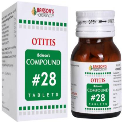 Bakson's Compound 28 Otitis Tablet 100 gm